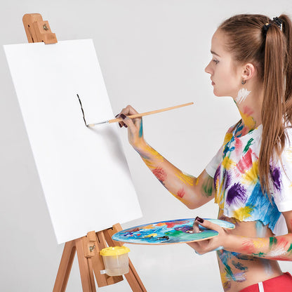 5 Packs Canvas for Painting - 30 x 40 cm(12" x 16"), Blank Canvas Panels Board for Acrylic Painting, Oil Paint & Wet Water Art Media, Canvases for Professional Artist, Hobby Painters & Beginners