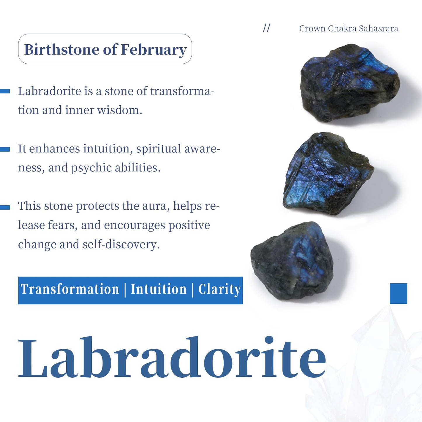 SUNYIK Labradorite Tumbled Chips Stone,Crushed Crystal Quartz Pieces,Irregular Shaped Stones,1pound(about 460 gram)