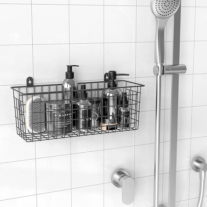 MaraFansie Wire Basket 2-Pack Hanging Wall Organizer Cabinet Storage Basket