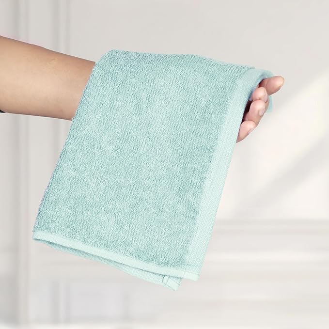 Amazon Basics Cotton Washcloths