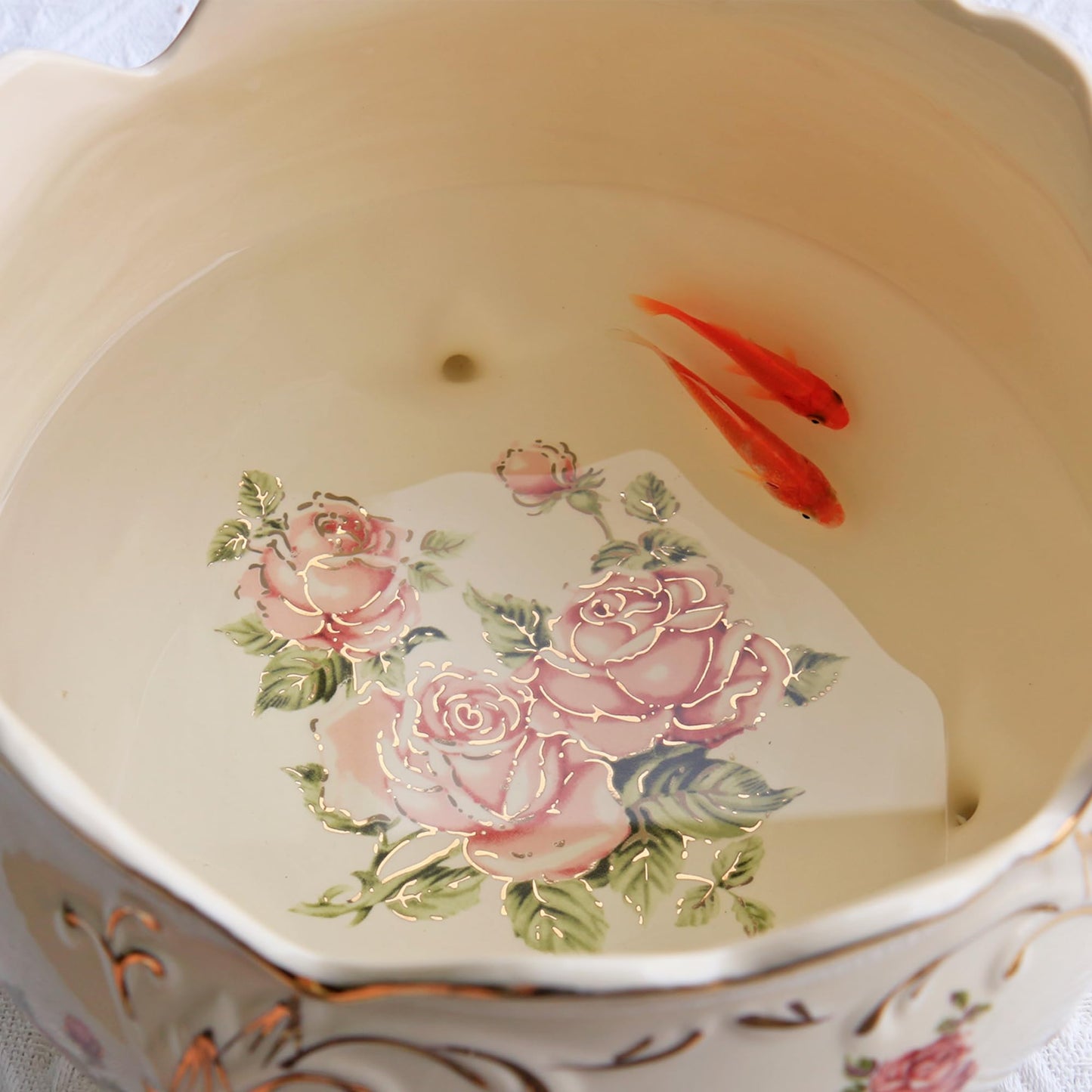 OptmAVth Ceramic Fruit Bowl, Handmade Decorative Bowl, Candy Bowl, Entryway Table Decor, Vase for Home Decor, Key Storage and Organization