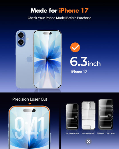 UNBREAKcable Privacy Screen Protector for iPhone 14/ iPhone 13/13 Pro, Tempered Glass [True 28°Anti Spy] [9H Hardness] [Case Friendly] Private Protector for iPhone 6.1" - 2 Pack