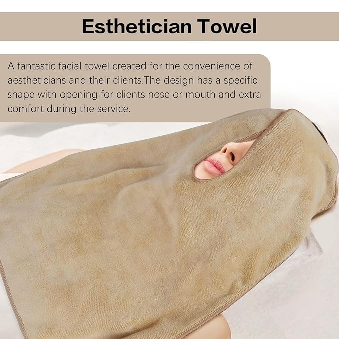SINLAND Microfiber Esthetician Towels