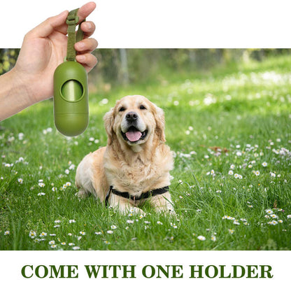 Dog Poo Bags - 540 Counts Biodegradable Poop Waste Bag Refill Rolls for Dogs include 1 Adjustable Dispenser | Scented