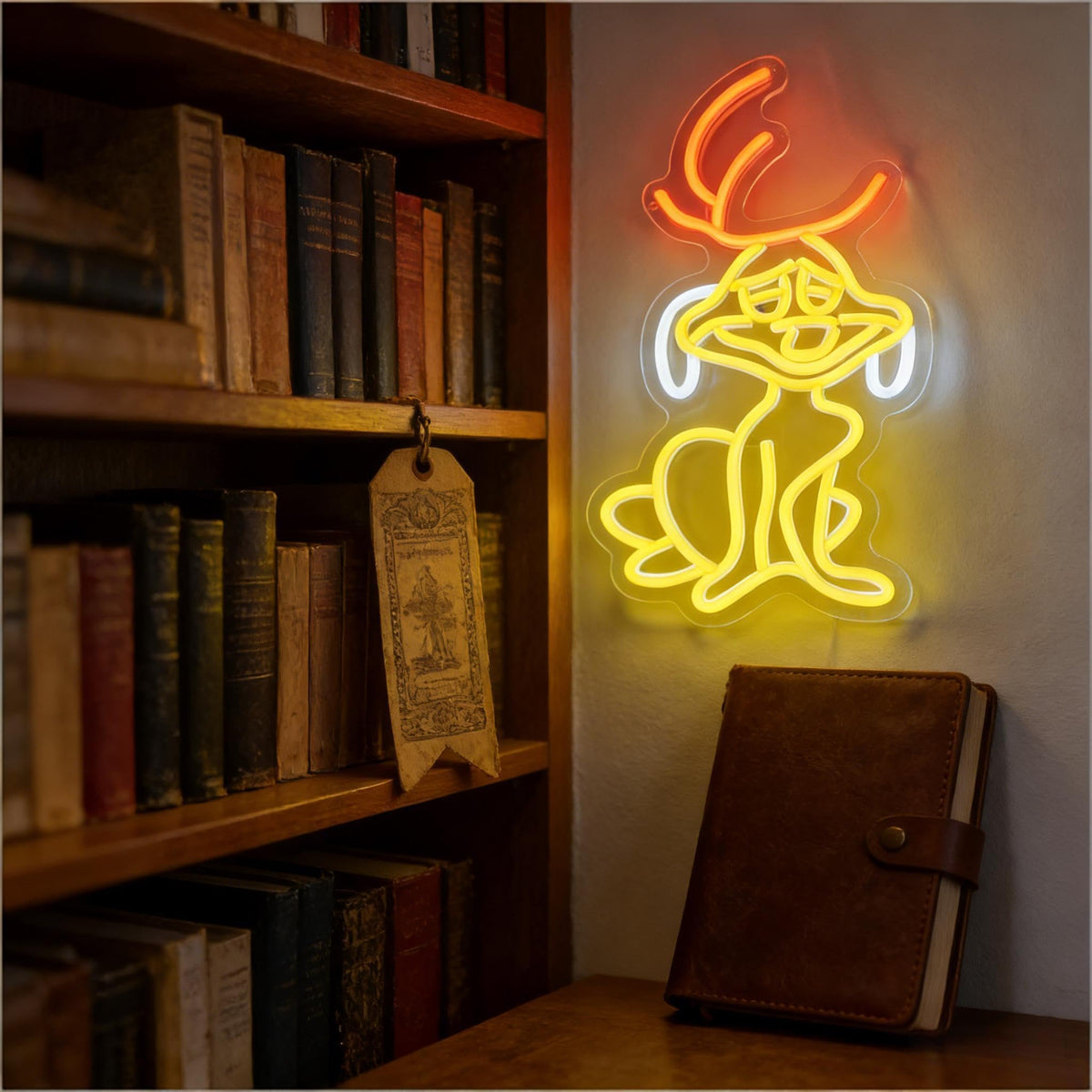 Neonawall Dog Neon Sign, Dimmable USB-Powered LED Light for Wall Decor, Bedroom Living Room Christmas Decoration 7.9 x 15.2 inch
