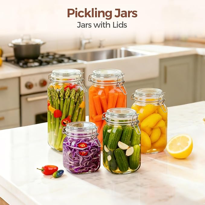 ComSaf Airtight Glass Jars