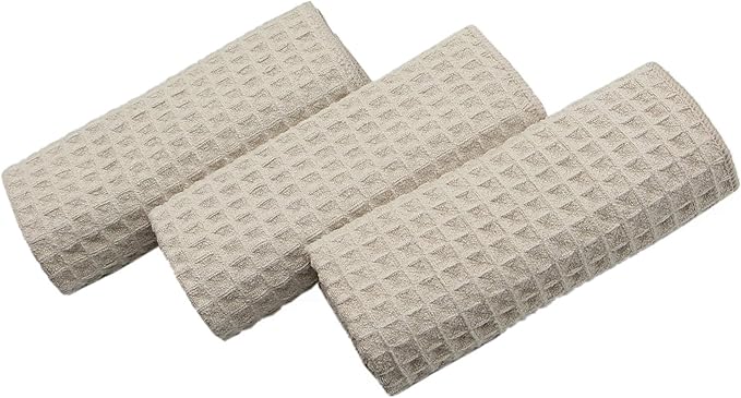 Waffle Weave Absorbent Kitchen Dish Towels