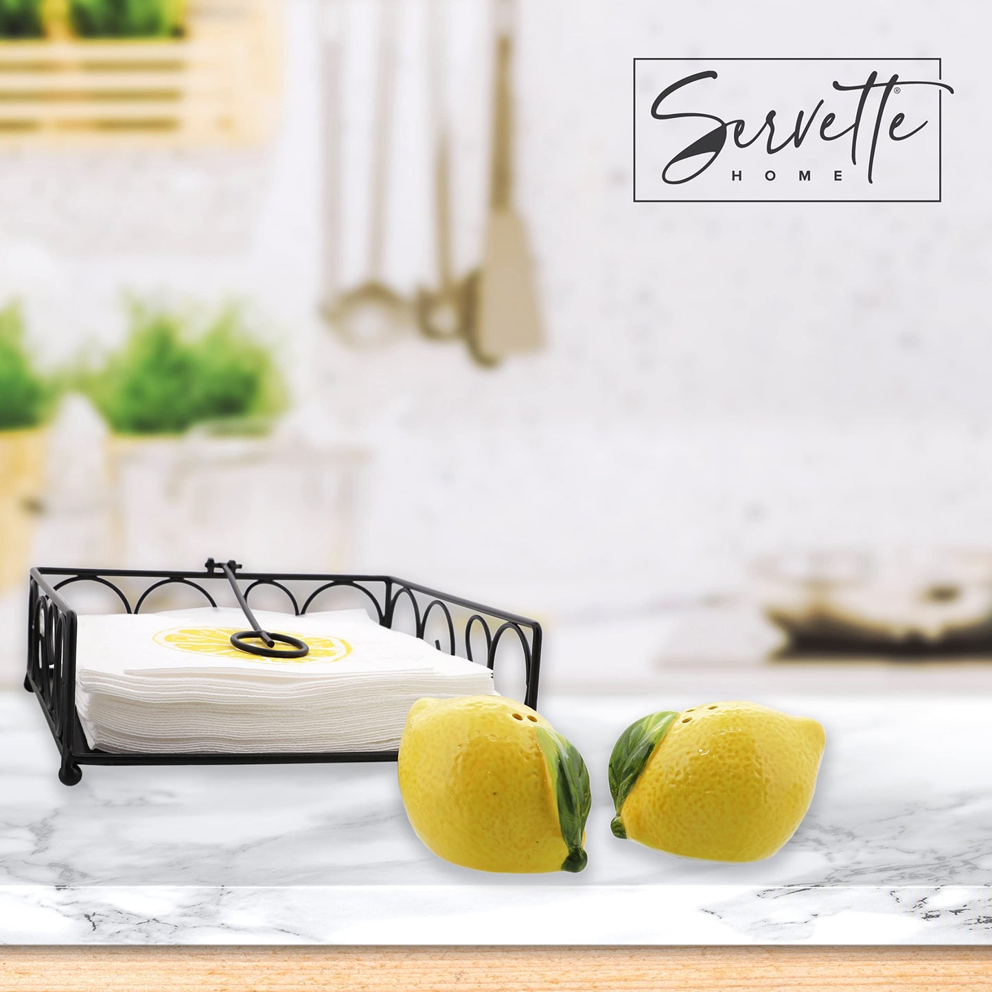 Servette Home Lemon Salt and Pepper Shakers