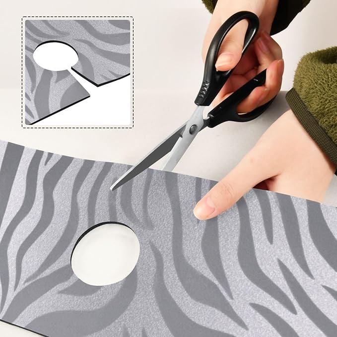 Kitchen Sink Splash Guard 1 PC 14.7 Inch Sink Faucet Mat Splash Guard