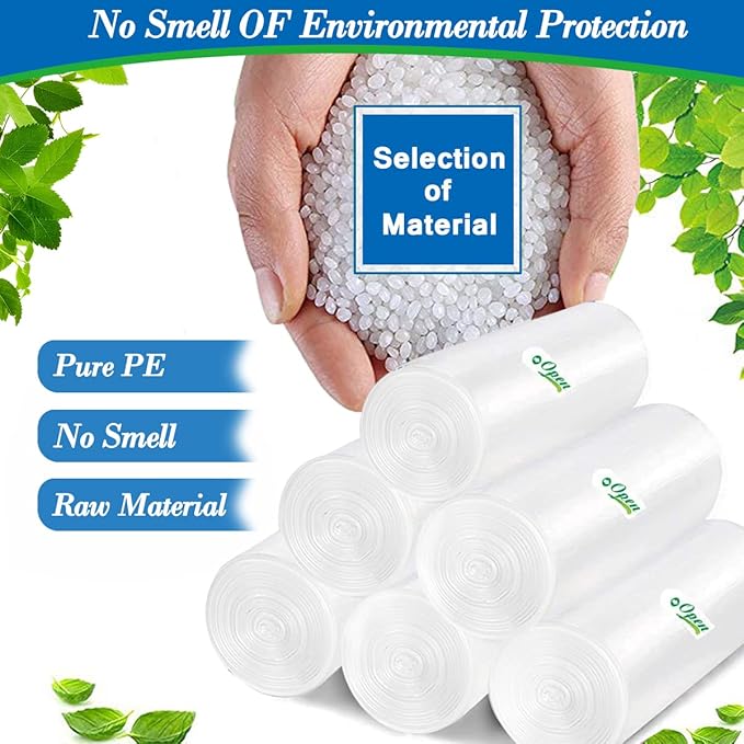 1.2 Gallon 350pcs Small Trash Bags