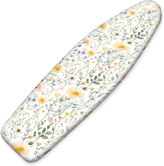 Floral Ironing Board Cover, Standard Size Cotton Iron Board Covers