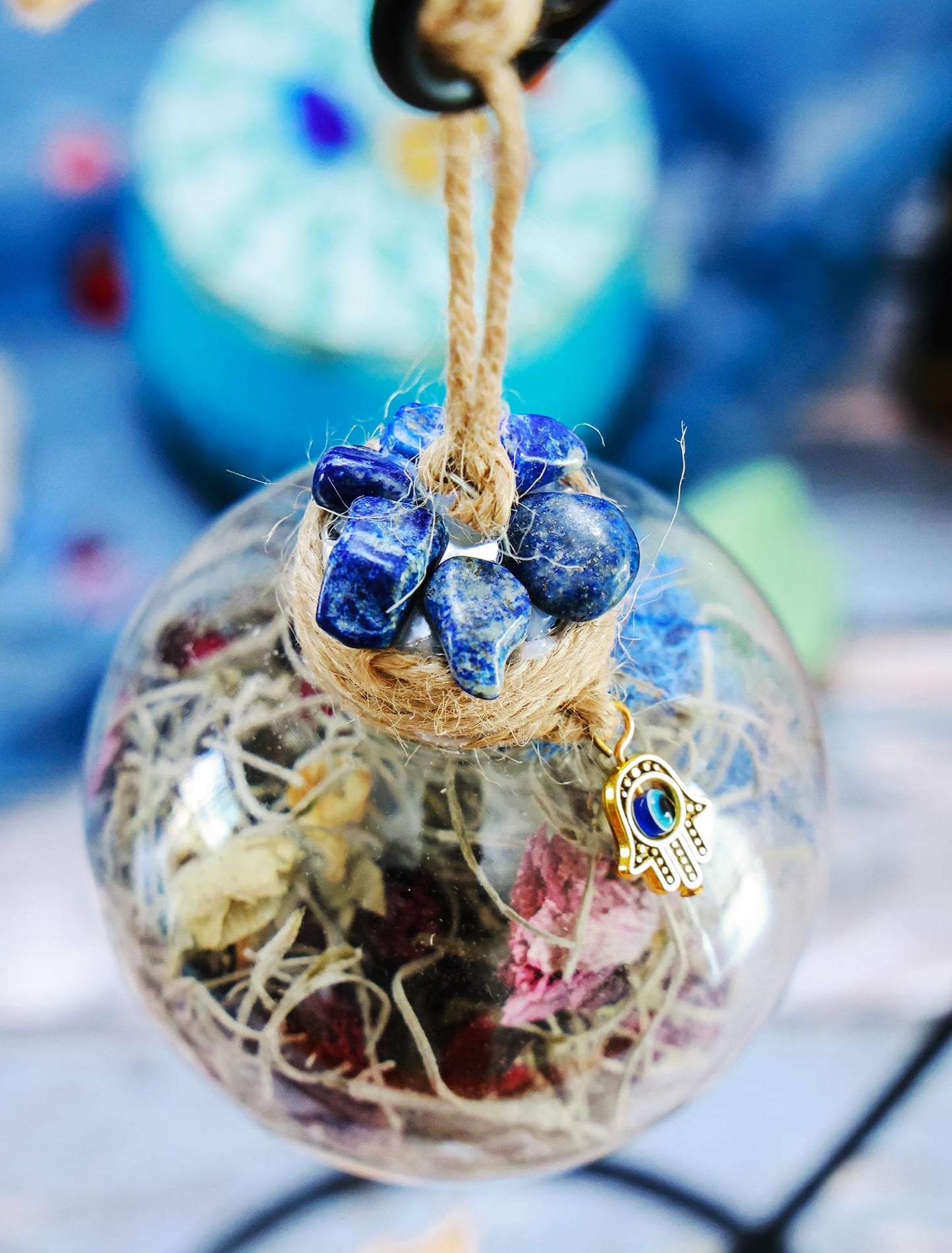 Witches Ball Divination Necromancy Protection Balls Altar Tools Goddess Spell Jar Collection Witches Blessing for Protection from Evil Banish Negative Energy Deflect Psychic Attacks