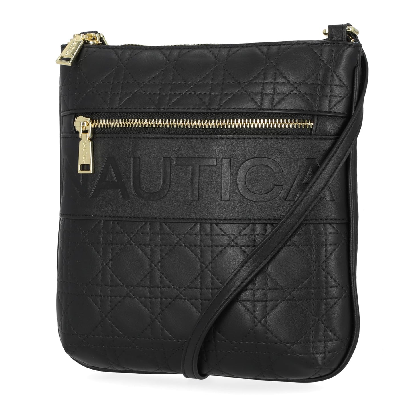 Nautica Lakeside Signature Jaquard North South Crossbody Bag