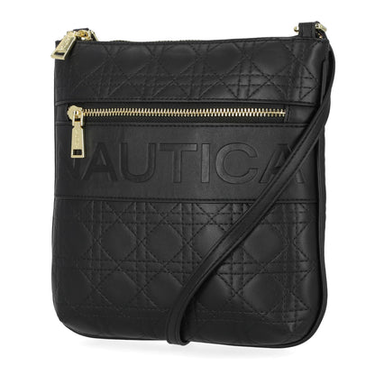 Nautica Lakeside Signature Jaquard North South Crossbody Bag