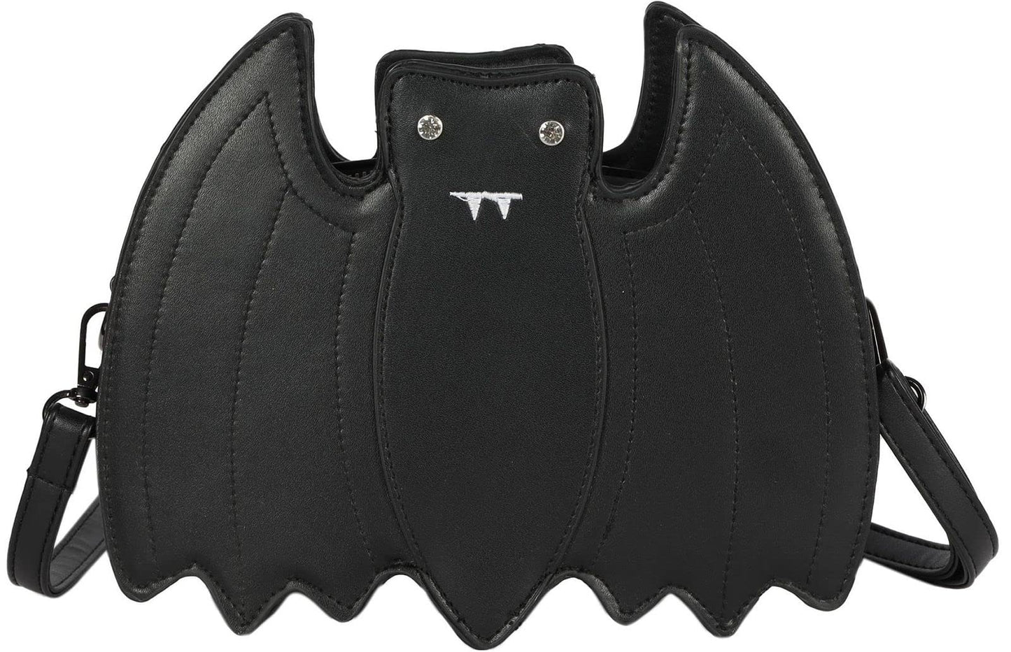 QZUnique Halloween Purses Gothic Novelty Shoulder Bag Pumpkin Coffin Skull Bat Crossbody Bag holiday Party Gift Candy Bag