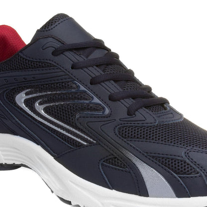 XL Mens Navy Lace Up Trainer - Size 9 UK - Blue