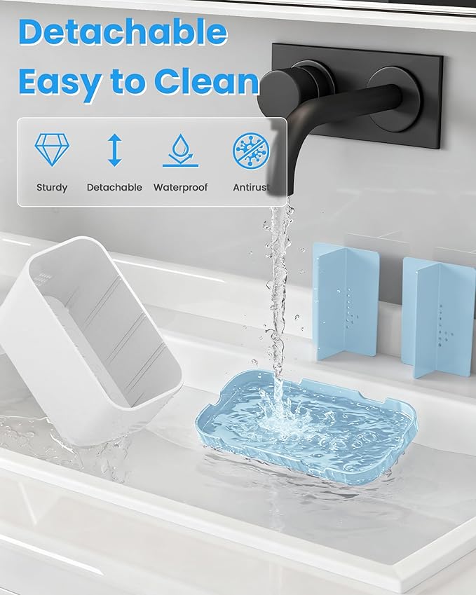 Toothbrush and Toothpaste Holders