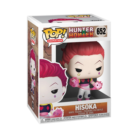 Funko Pop! Animation: Hunter X Hunter - HxH - Hisoka - Hunter X Hunter (HXH) - Collectable Vinyl Figure - Gift Idea - Official Merchandise - Toys for Kids & Adults - Anime Fans