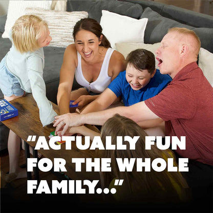 QUOKKA Family Games for Adults and Kids - Guess-in-Seconds Fun Slap Card Game for 2-6 Players - Hilarious Board Game for Family Night Ages 8+, Monster Challenges Halloween Party Edition