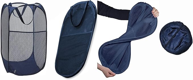 2 Packs Mesh Pop up Laundry Hamper