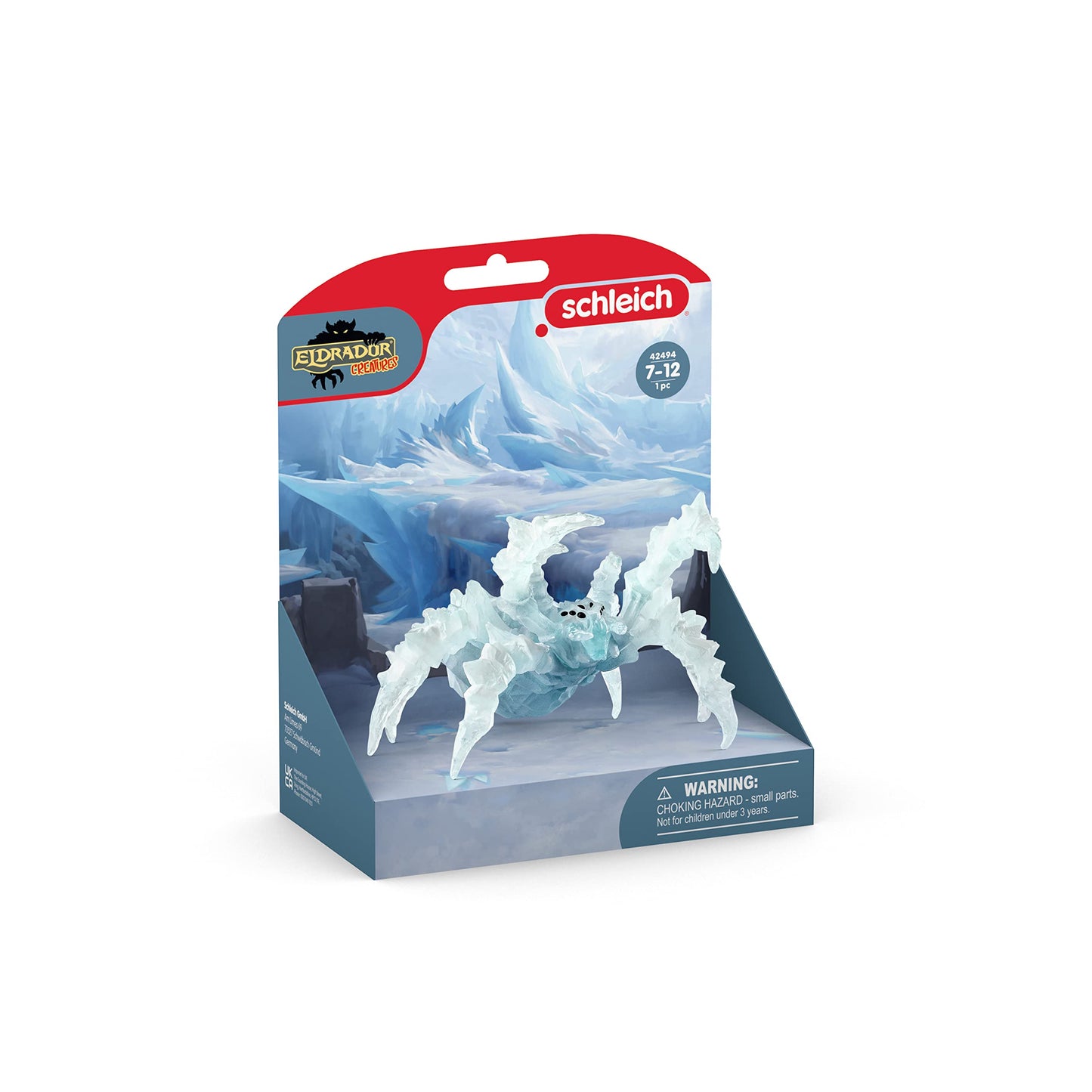 Schleich Eldrador Creatures Ice Spider, Action Figures for Boys and Girls 7+
