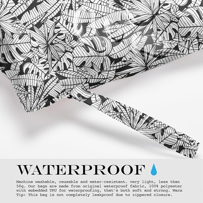 Wet Bag, Wet Dry Bag, Wet Bag for Swimsuit, Dirty Yoga Gym Clothes, Makeup Bag