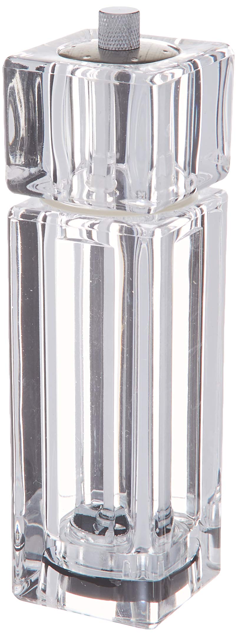 Winco WPMP-6 Pepper Mill/Salt Shaker, 6-Inch, Clear Acrylic,Medium