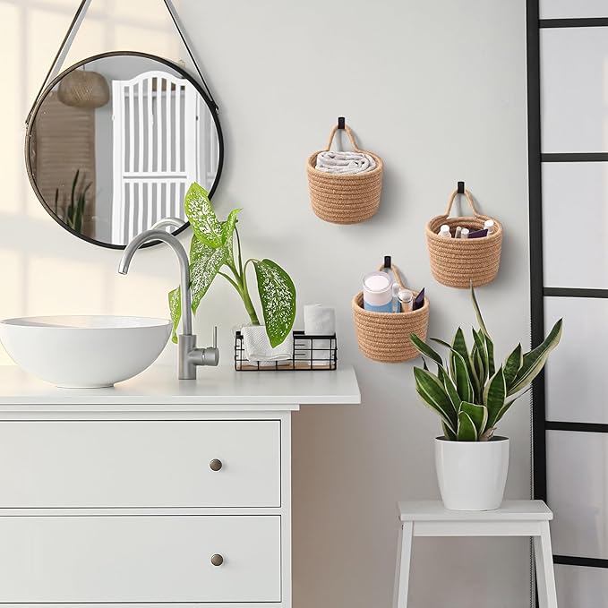 Fabric Wall Hanging Baskets