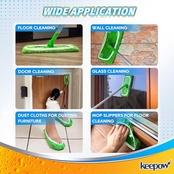 KEEPOW Reusable Wet Pads Refills Compatible