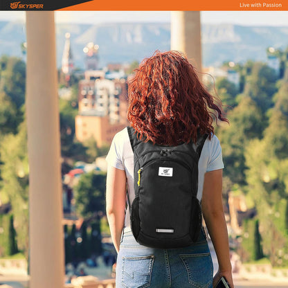 SKYSPER 10L Hiking Backpack Lightweight Packable Back Pack Small Travel Daypack for Women Men Foldable Outdoor Rucksack