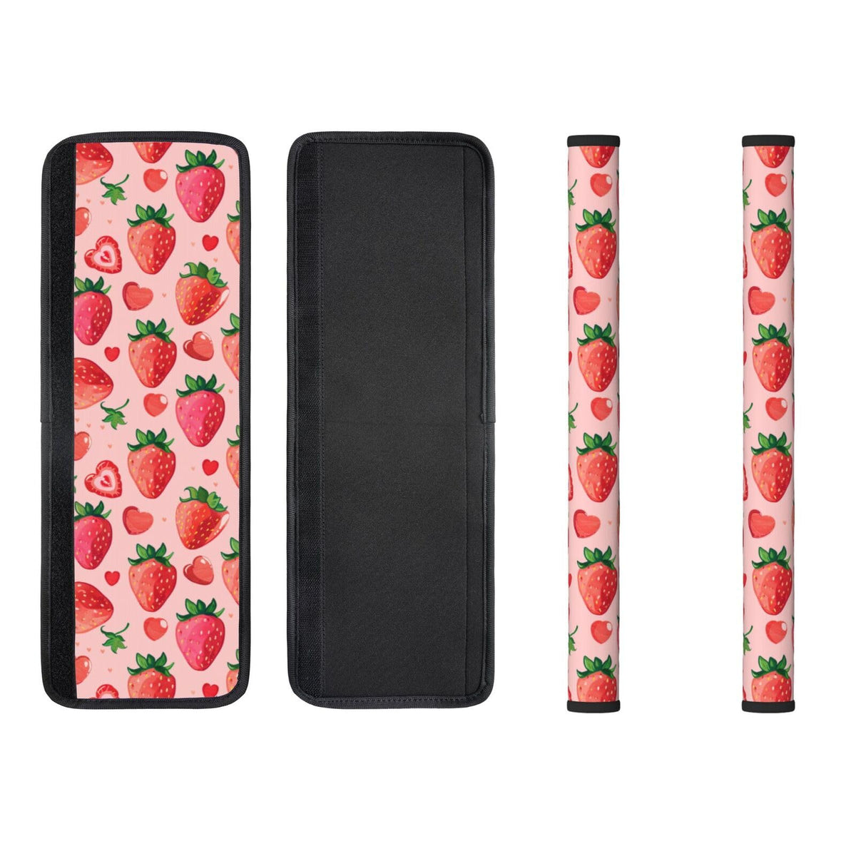 Buyidec Refrigerator Door Handle Covers Love Fruit Strawberry Fridge Handle Cover Washable Dishwasher Microwave Fridge Oven Door Decor Handle Cover Keep Your Kitchen Appliances Clean