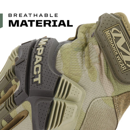 Mechanix Wear - M-Pact Multicam Gloves (Large, Camouflage)