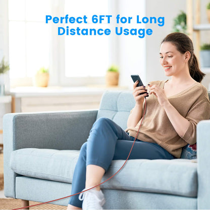 Ofuca iPhone Charger,3Pack 6FT/1.8M iPhone Charger Cable MFi Certified Lightning Cable Fast Charging Wire Compatible with iPhone 14 13 12 11 Pro Max XS XR X 8 7 6 Plus 5 SE
