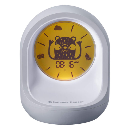 Tommee Tippee Sleep Trainer Clock, Timekeeper Connected Sleep Aid, from The Creators of The Groclock, App-Enabled Alarm Clock and Nightlight for Children