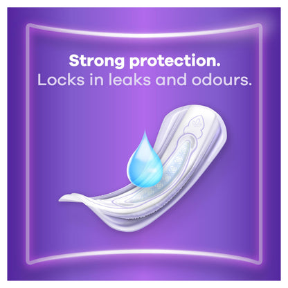 Always Discreet Incontinence Pads Women Long Plus 64 Count, Extra Secure & Discreet