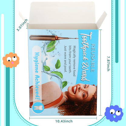 4 Pcs Prank Gift Box for Wrapping Your Real Present Hilarious Fake Gag Gift Box Toothpick Wand Toilet Paper and More in Prank Empty Packaging Practical Joke for Halloween Thanksgiving Christmas