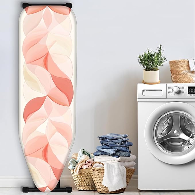 Nuxovilar Soft Gradient Leaf Motifs Ironing Board Cover, This Cover Fits Most