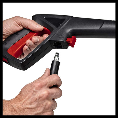 Einhell TC-HP 130 Pressure Washer | 1500W Power Washer, 130 bar, 390 l/h | Jet-Wash Kit With 5m High-Pressure Hose, Gun, Lance, Various Cleaning Nozzles, Brushes And Spray Containers