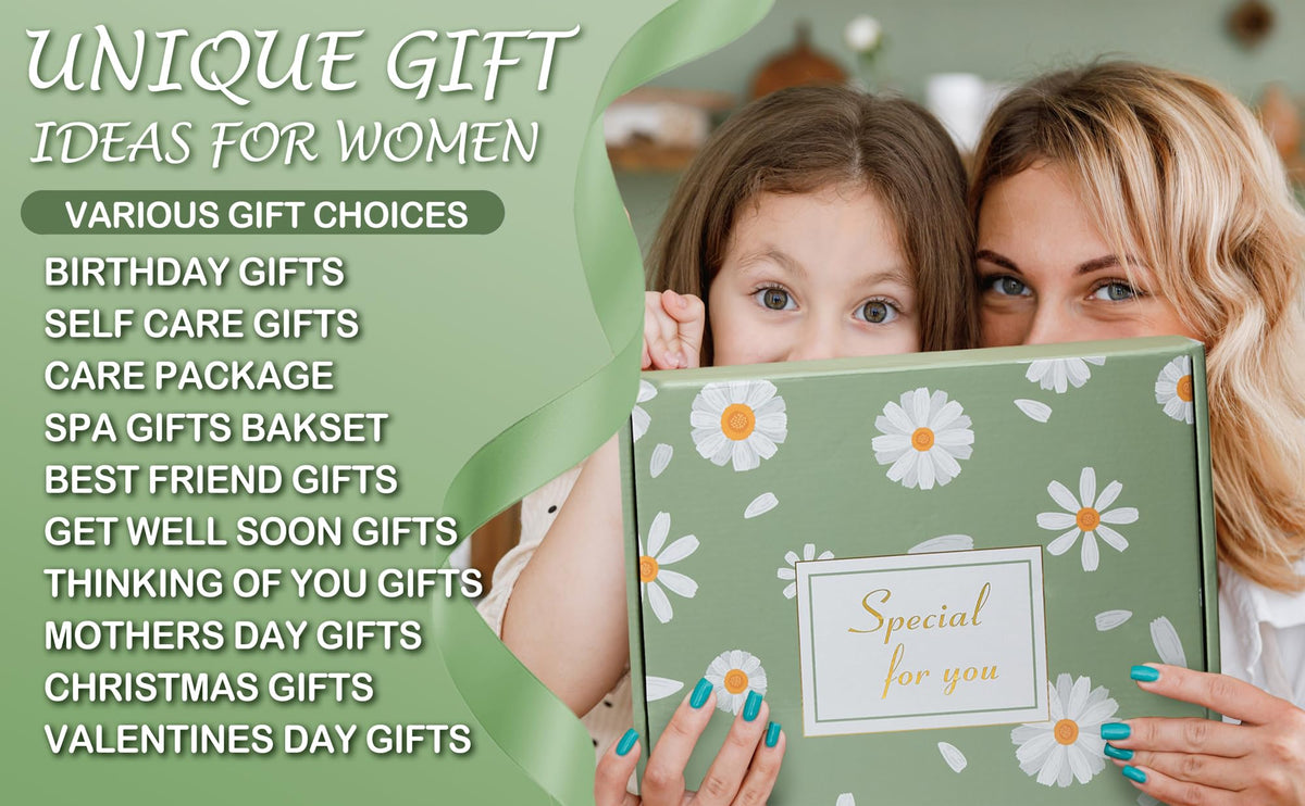 Self Care Gifts for Women：Spa Baskets · Get Well Soon , Birthday Gifts for Women Care Package · Relaxation Gift Sets for Women · Relaxing or Thinking of You for Her
