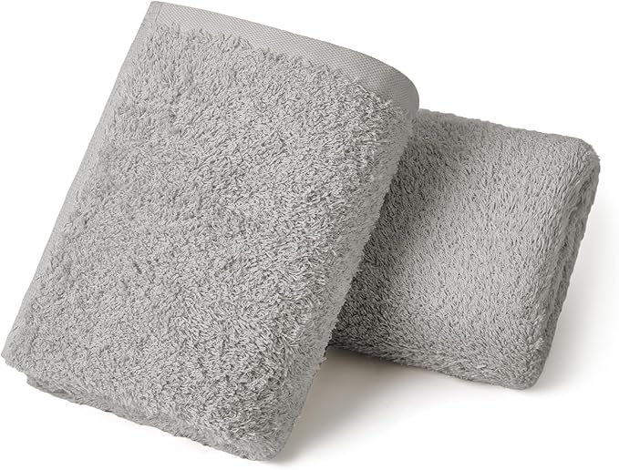 REDKISS 2-Pack Luxury Hand Towels, 16x32 Inch 450 GSM 100% Cotton, Super Soft
