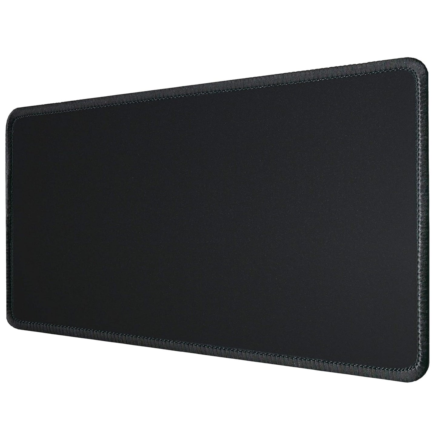 Silent Monsters Mouse Mat XX Large 35 x 12 in / 90 x 30 cm, Black Mouse Pad, Stitched Edges, washable & rollable, Mousemat for Office, Gaming, Home Study, Mousepad, big non-slip & quiet Desk Mat XL