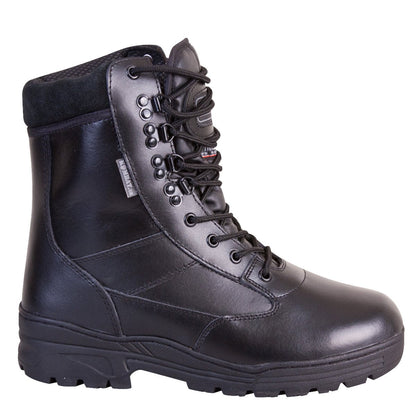 Kombat UK Men's All Leather Patrol Boots, Black, 10 UK (44 EU)
