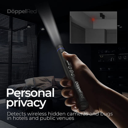 ORIONYX Hidden Camera Detector, Privacy Pen Anti-Spy Camera Finder, Bug and GPS Tracker Detector for Home, Office, and Travel - Hero Pen Hidden Device Detector, Perfect for Gift