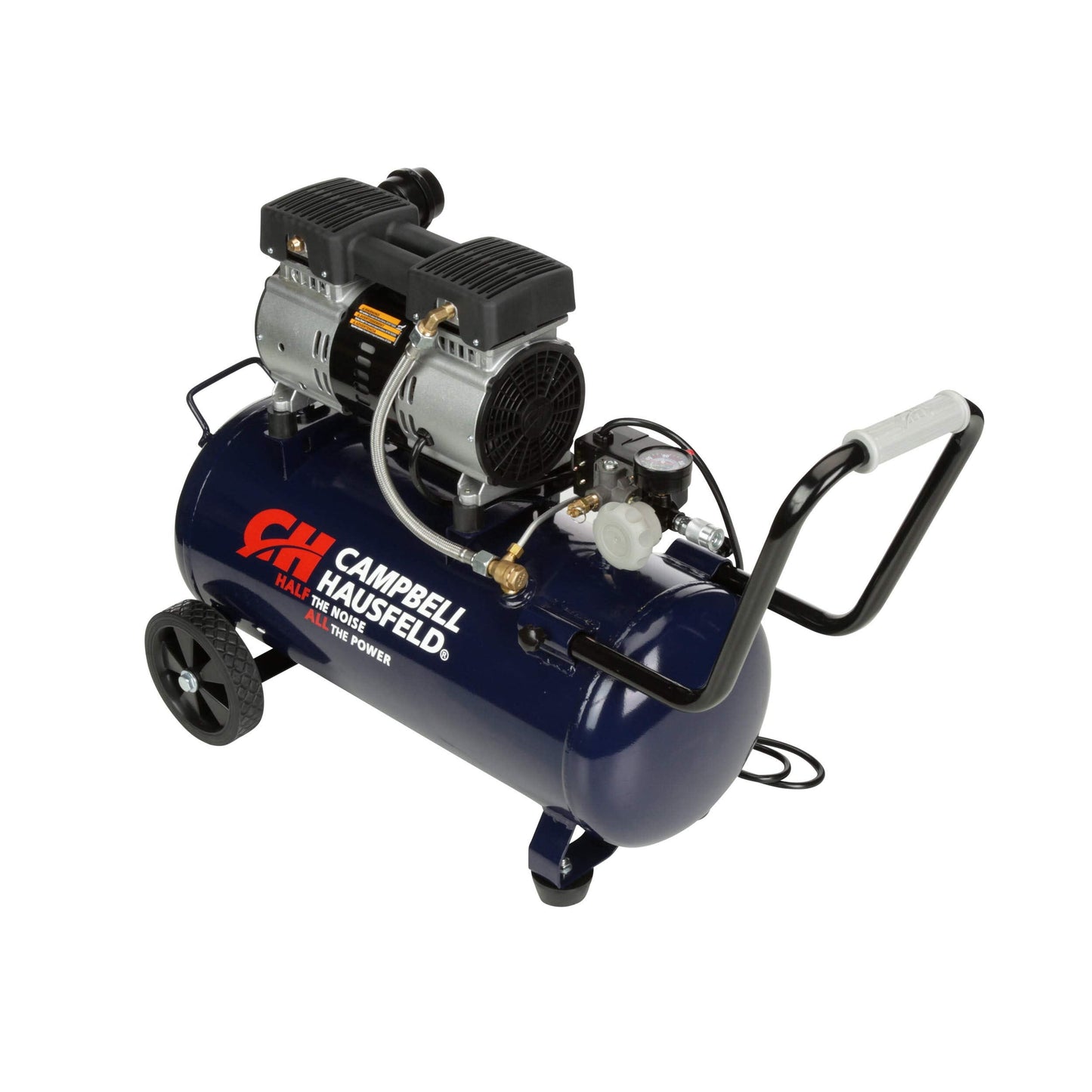 Campbell Hausfeld 8 Gallon Portable Air Compressor, 120V, 125 PSI, Oil‑Free