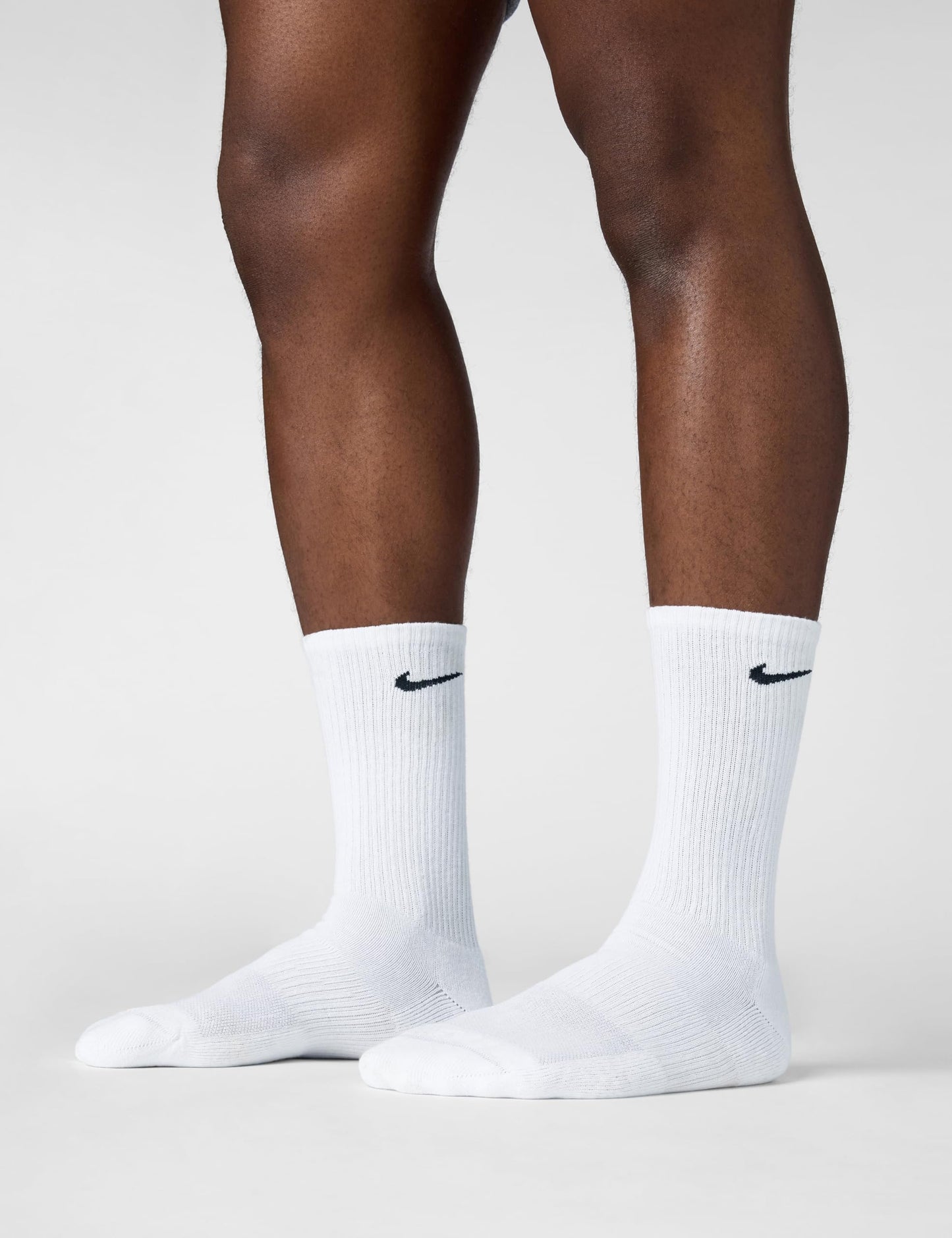 Nike Mens Everyday Cushioned Socks, White/(black), M EU