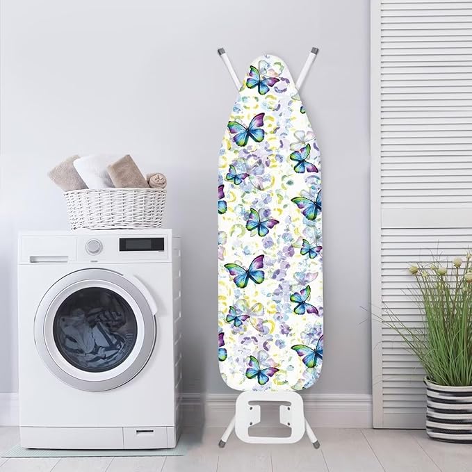 Butterfly Ironing Board Covers 16 x 54 Inch, Easy Fit Ironng Decoration Wear