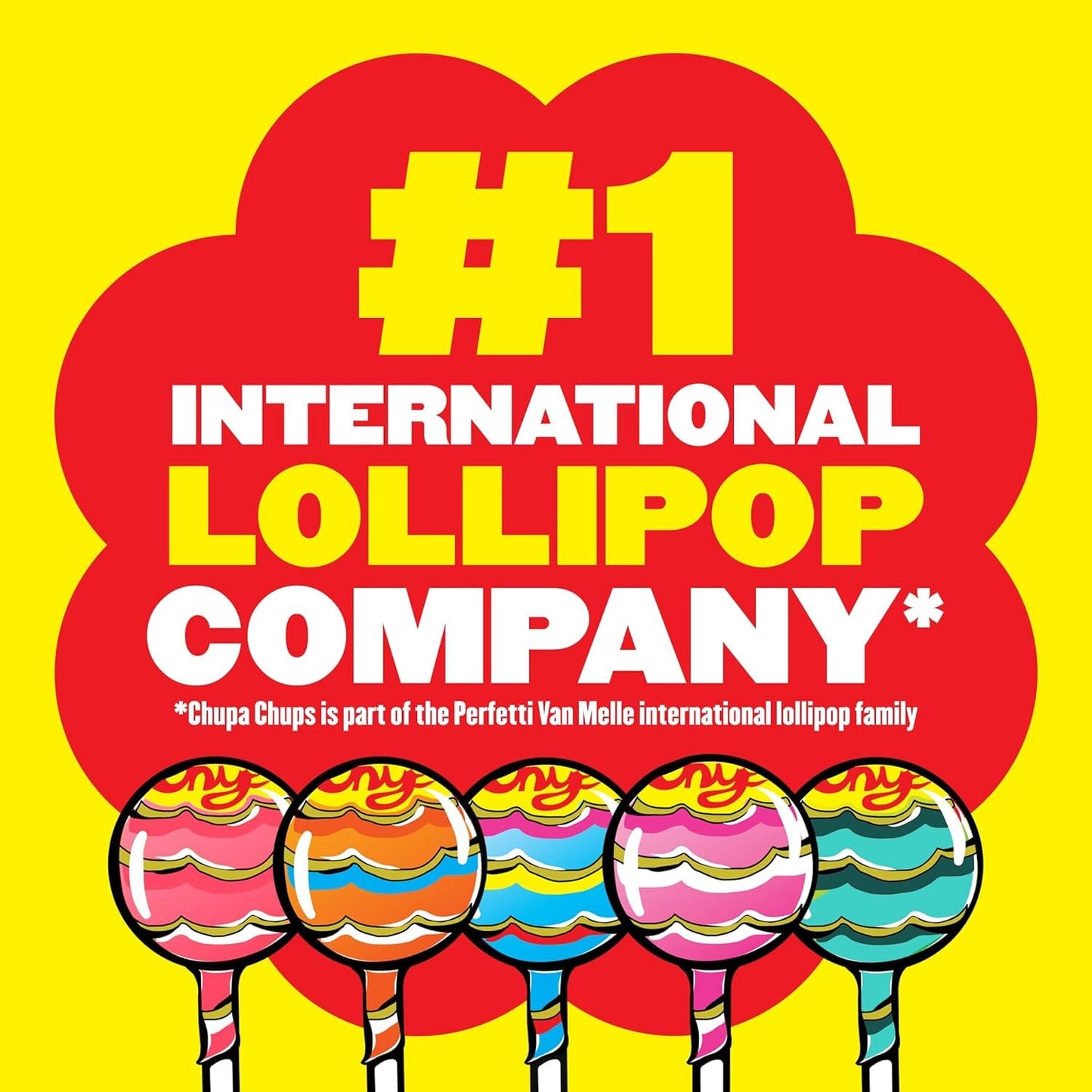 Chupa Chups Mini Lollipop Halloween Trick or Treat Candy Variety Assortment, 5 Flavors, Individually Wrapped Bulk Candy for Adults & Kids, 50.8 oz Bag (240 Suckers)
