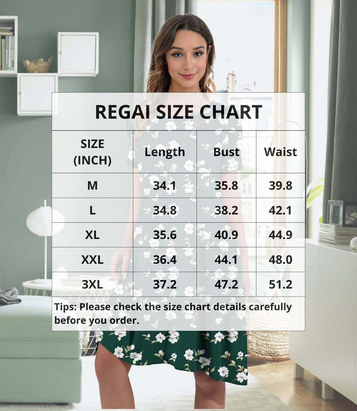 REGAI Women's Summer Casual Short Sleeve Crew Neck T Shirt Dresses Loose Swing with Pockets, NavyBlue, XL