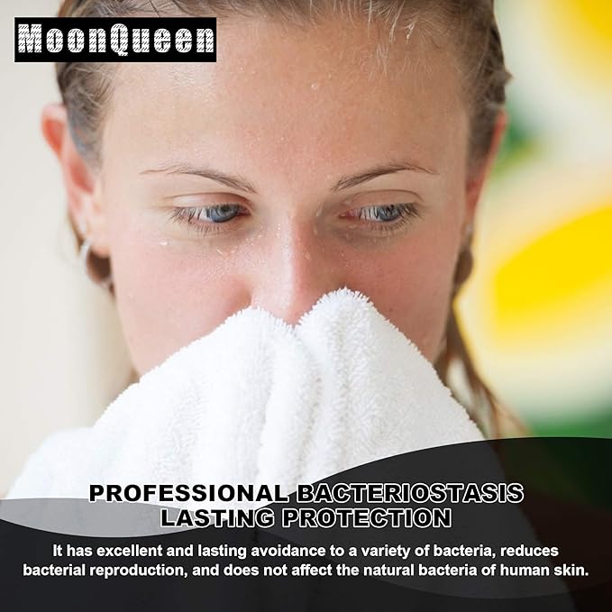 MOONQUEEN Microfiber Facial Cloths Fast Drying Washcloth 12 Pack