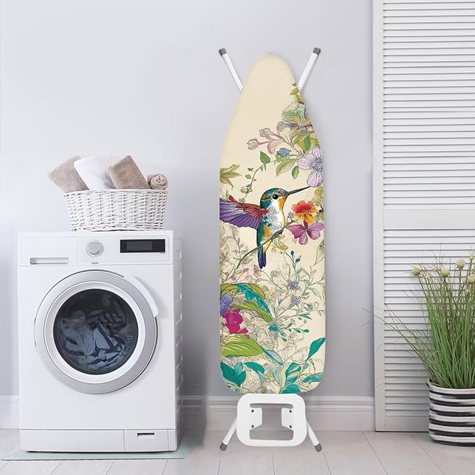 Hummingbird Ironing Board Covers Easy Installation 15x54 Ironing Board Cover